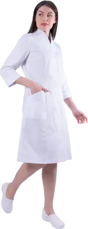 Халат ВОЛНА (белый)