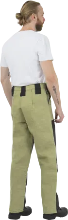 Костюм сварщика комб. 2 кл.защиты с БР (хаки/черный)