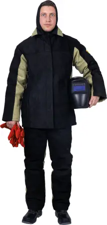 Костюм сварщика со спилком зимний