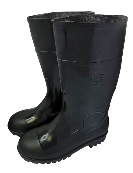 Сапоги STEP В-40 МБС ПС с МП двухкомпонентные 40 см (черный)