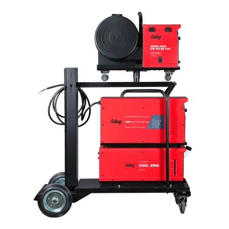 Полуавтомат FUBAG XMIG 500T DW PULSE+DRIVE XMIG DW PULSE+FB 550W 3m+Cool XMIG+Шланг-пакет+Тележка