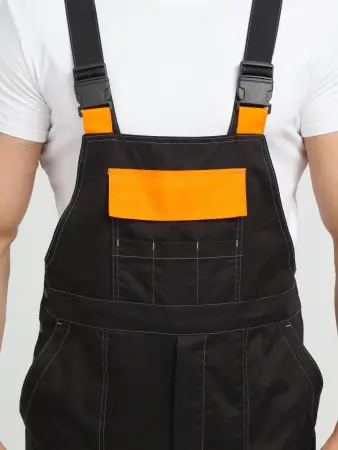 Костюм ВИВАТ-2 ПРЕМИУМ CH МВО с ПК (черный/оранжевый)