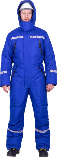 Комбинезон ПИЛОТ зимний (васильковый)