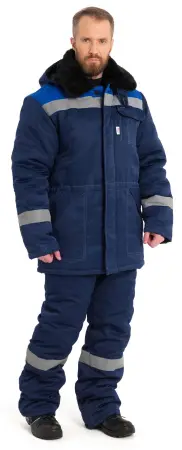 Костюм ЛЕГИОН зимний с БР (синий/василек)