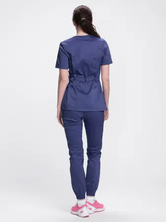 Костюм хирургический MEDLINE МОДЕРН-004 женский с БР (т.синий) женские медицинские
