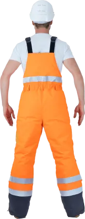 Костюм РЕФЛЕКТ-2 зимний с ПК (оранжевый/серый)