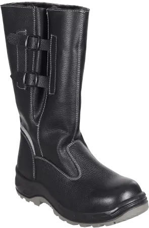 Сапоги TURBO ПУ/нитрил высокие с КП нат. мех