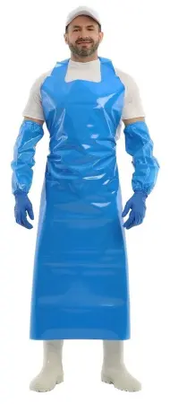 Фартук ЛАРИСАН цельнокроеный ПУ облегченный 83x150см (синий)
