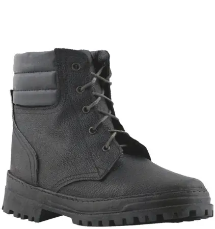 Ботинки Юфть-кирза иск. мех