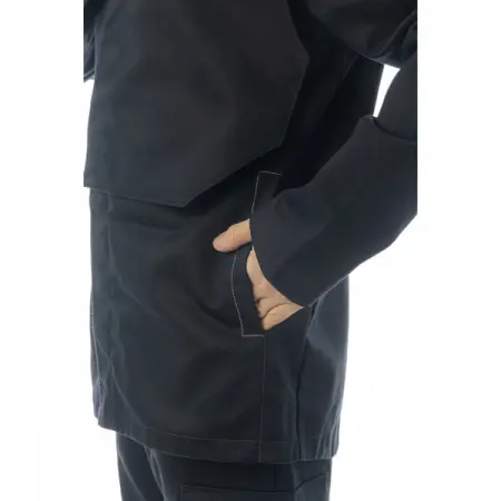 Куртка сварщика BRODEKS FS28-02 2 класс (черный)