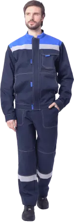 Костюм РАЦИОНАЛИЗАТОР с БР (т.синий/василёк)