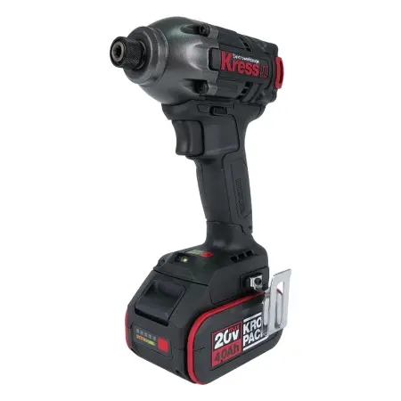 Аккумуляторный винтоверт KRESS KU290 20В 230Нм 2х4А/ч