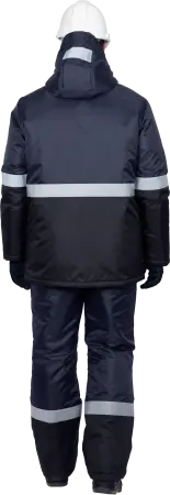 Костюм МЕРКУРИЙ-2 зимний с ПК (т.синий/черный)