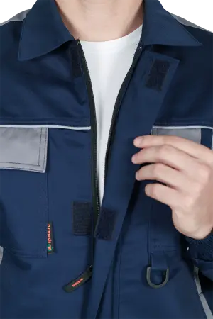 Костюм КОНФОРМ ИМПОРТ с БР (т.синий/серый)