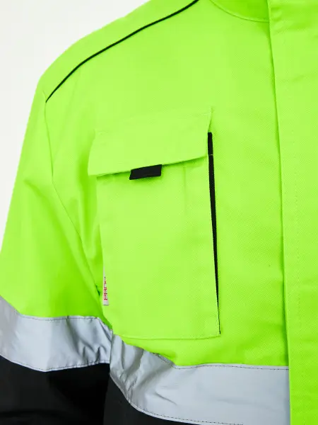 Костюм сигнальный PROFLINE SPECIALIST-2 с ПК (желтый/черный)