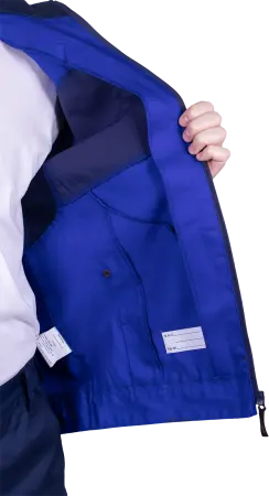 Куртка СТРОНГ ИМПОРТ (васильковый/т.синий)