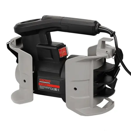 Краскораспылитель CROWN CT31014 600Вт 1000мл/мин 0,1-0,3бар 100Din-s сопло 2,5мм 900мл