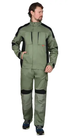 Куртка ЦИТРИН с СОП (с.оливковый/черный)