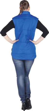 Жилет АКВАМАРИН женский зимний (васильковый)