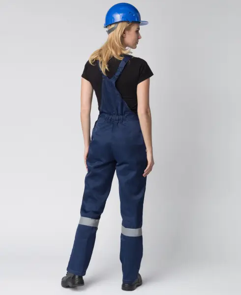 Костюм ВЕСНИС-2 СОП женский с ПК (т.синий/васильковый)