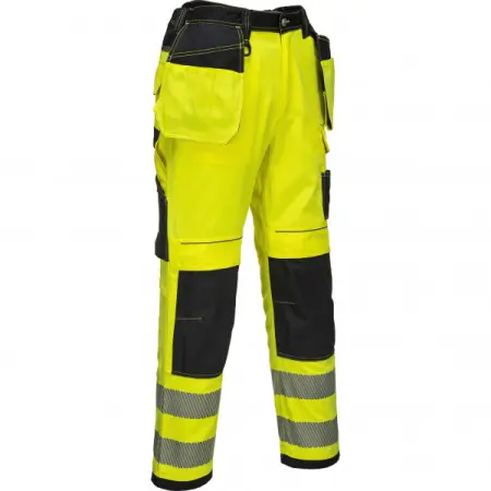 Брюки PORTWEST T501 сигнальные (желтый/черный)