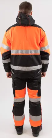 Зимние сигнальные брюки на подтяжках Dimex 6022