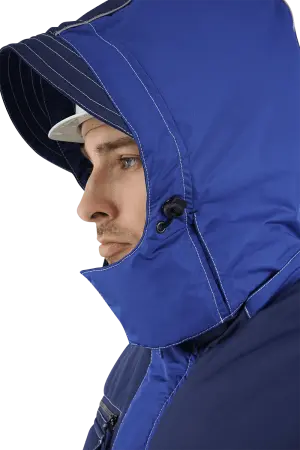 Куртка ЭДВАНС зимняя (синий/васильковый)