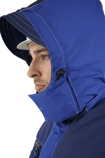 Куртка ЭДВАНС зимняя (синий/васильковый)