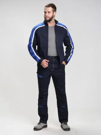 Куртка АЛЬКОР (т.синий/васильковый)