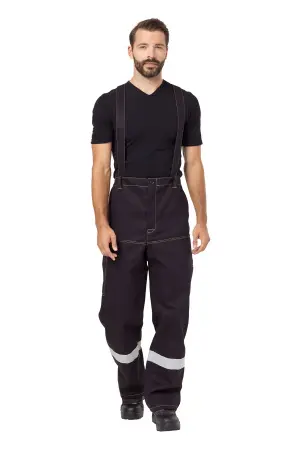 Костюм сварщика ФАЙМЕР 2 с БР (черный/желтый)