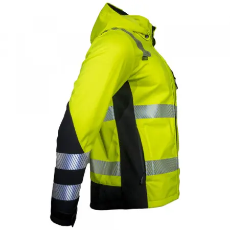 Куртка Brodeks Softshell KS 227 сигнальная (желтый/черный)