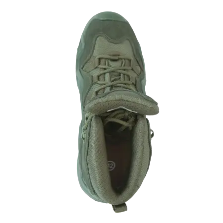 Ботинки КАБАРГА ПУ/Нитрил (олива)