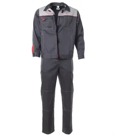 Костюм ВОЛГА женский (т.серый/св.серый)