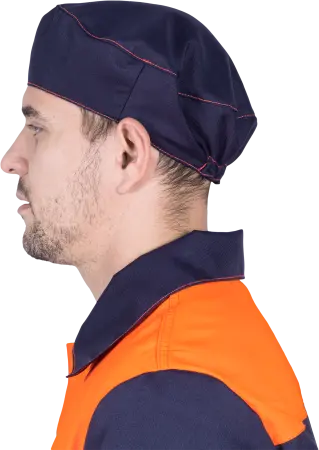 Костюм ХИМОС противокислотный (т.синий/оранжевый)