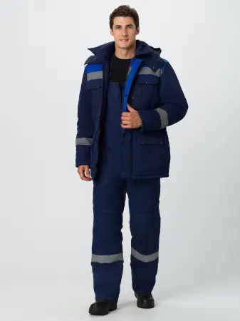 Костюм НЕЙЧ-2 СОП У. зимний с ПК (т.синий/васильковый)