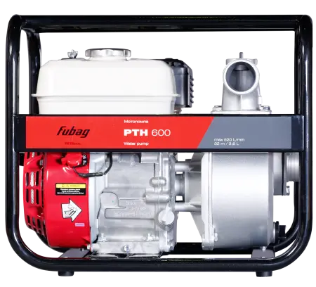 Мотопомпа FUBAG PTH 600 бензиновая для чистой воды