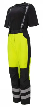 Брюки сигнальные BRODEKS KW 330 женские зимние (желтый/черный) Брюки сигнальные BRODEKS KW 330 женские зимние (желтый/черный)