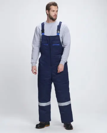 Костюм ТЕМП зимний с ПК (т.синий/васильковый)