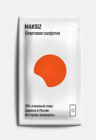 Комбинезон RUGARD® от производственных загрязнений одноразовый (белый/голубой)