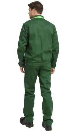 Костюм RONTA KS622 с ПК (т.зеленый/лаймовый)