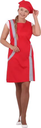 Униформа ВИНТАЖ (красный/серый)