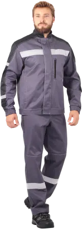 Костюм РОУД с ПК (серый/чёрный)