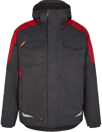 Куртка ENGEL GALAXY 1410-354 зимняя (серый/красный)