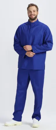 Костюм ХАССП-СТАНДАРТ NEW с БР (васильковый)