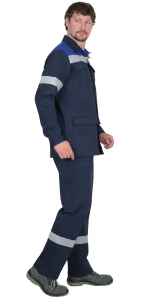 Костюм СИРИУС-СУРГУТ-РОСС с ПК (синий/васильковый)