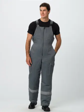 Костюм НЕЙЧ-2 СОП зимний с ПК (т.серый/св.серый)