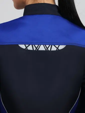 Куртка ProfLineSpecialist женская (т.синий/васильковый)