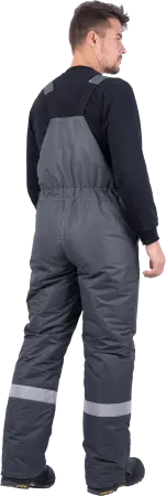 Костюм ЕНИСЕЙ зимний с ПК (серый/красный)