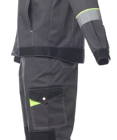 Костюм КОРВЕТ с СОП с ПК (т.серый/черный)