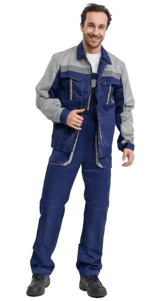 Костюм RONTA KS818 с ПК (т.синий/серый) Костюм RONTA KS818 с ПК (т.синий/серый)